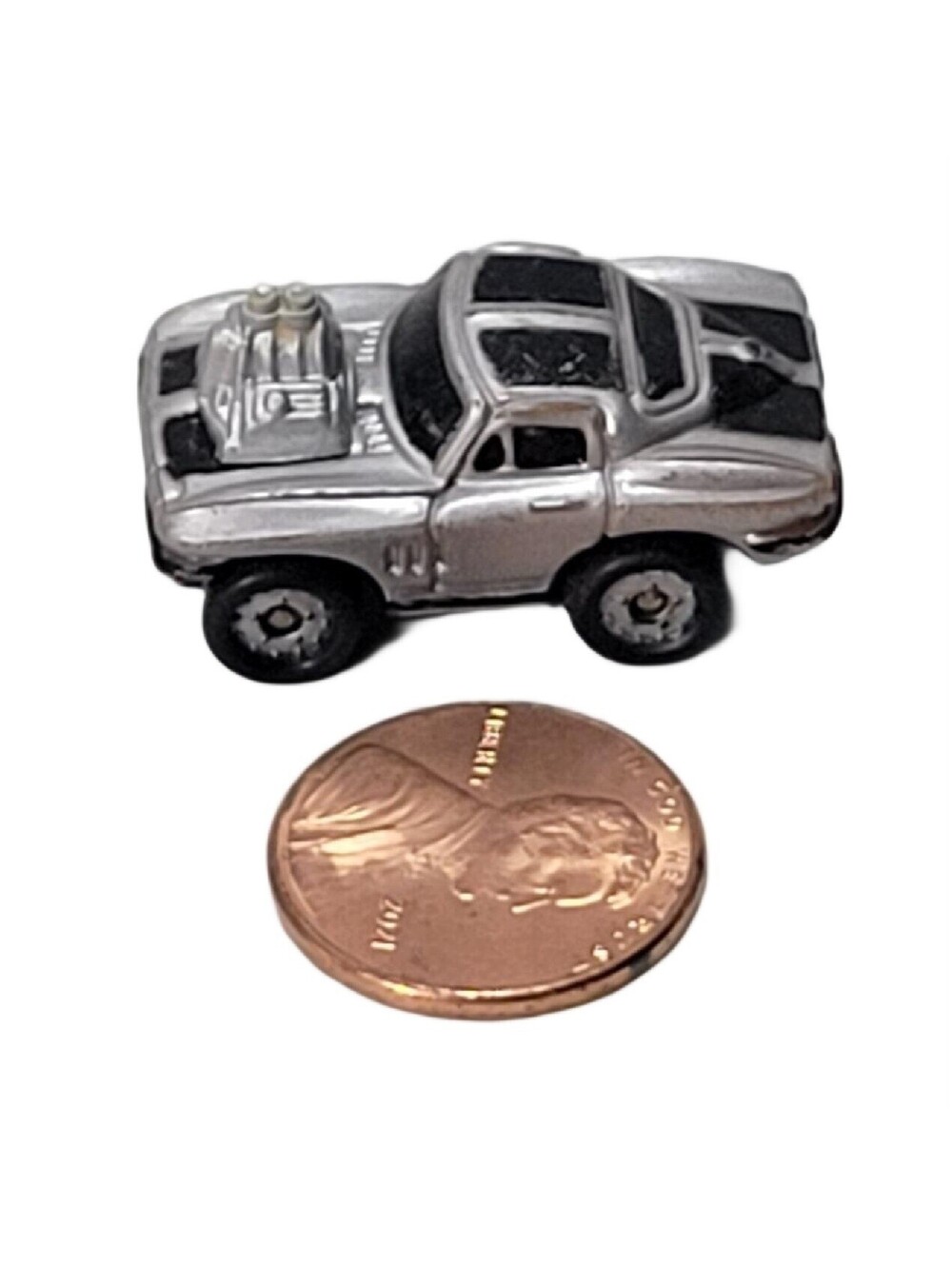 MICRO MACHINES '64 CORVETTE HOT ROD Die Variation 1 Vintage Galoob